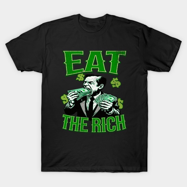 UAW Eat The Rich T-Shirt by Outrageous Flavors